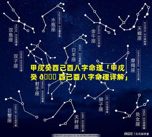 甲戌癸酉己酉八字命理「甲戌癸 🐘 酉己酉八字命理详解」